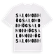 Salomonhög ordlek t-shirt