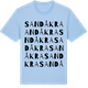 Blue Soul t-shirt med Sandåkra ordlek t-shirt