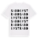Sandby strand ordlek t-shirt