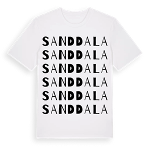 Sanddala ordlek t-shirt – ekologisk bomull t-shirt från Pinshirt