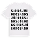Sandsjöborg ordlek t-shirt