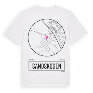 Sandskogen t-shirt – ekologisk bomull t-shirt från Pinshirt