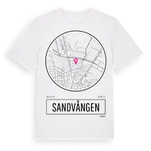 Sandvången t-shirt – ekologisk bomull t-shirt från Pinshirt