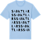 Blue Soul t-shirt med Sankt Lars ordlek t-shirt