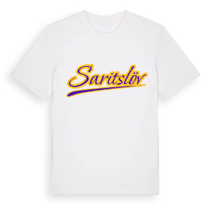 Saritslöv baseball t-shirt – ekologisk bomull t-shirt från Pinshirt