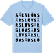 Blue Soul t-shirt med Särslöv ordlek t-shirt