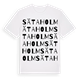 White t-shirt med Sätaholm ordlek t-shirt