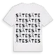 Säte ordlek t-shirt