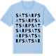 Blue Soul t-shirt med Satsarp ordlek t-shirt