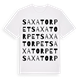 Saxatorpet ordlek t-shirt