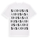 Saxhusa ordlek t-shirt
