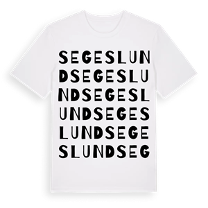 Segeslund ordlek t-shirt – ekologisk bomull t-shirt från Pinshirt