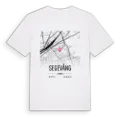 Segevång karta t-shirt