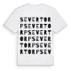 Severtorp ordlek t-shirt