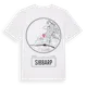 White t-shirt med Sibbarp t-shirt