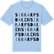 Blue Soul t-shirt med Sibbarpsdalen ordlek t-shirt