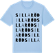 Blue Soul t-shirt med Sillaröd ordlek t-shirt