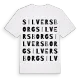 Silversborg ordlek t-shirt