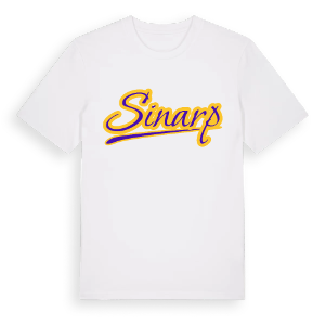 Sinarp baseball t-shirt – ekologisk bomull t-shirt från Pinshirt