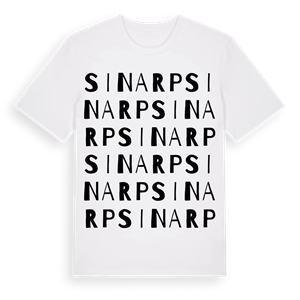 Sinarp ordlek t-shirt – ekologisk bomull t-shirt från Pinshirt