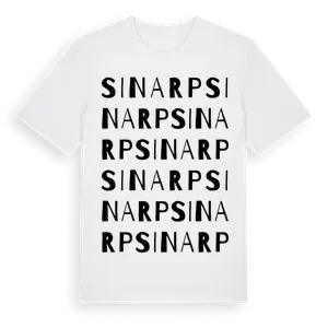 Sinarp ordlek t-shirt – ekologisk bomull t-shirt från Pinshirt