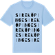 Blue Soul t-shirt med Sireköpinge ordlek t-shirt