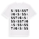 Sissas stuga ordlek t-shirt