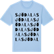 Blue Soul t-shirt med Sjödala ordlek t-shirt