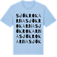 Blue Soul t-shirt med Sjökrokarna ordlek t-shirt