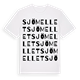 Sjömellet ordlek t-shirt