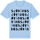Blue Soul t-shirt med Sjövång ordlek t-shirt