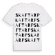 Skaftarp ordlek t-shirt