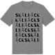 Mid Heather Gray t-shirt med Skälbäck ordlek t-shirt