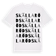 Skällaröd ordlek t-shirt