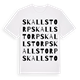 Skallstorp ordlek t-shirt