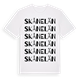 Skåne län ordlek t-shirt