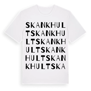 Skankhult ordlek t-shirt – ekologisk bomull t-shirt från Pinshirt