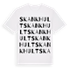 Skankhult ordlek t-shirt