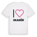 Jag älskar Skanör t-shirt stort tryck