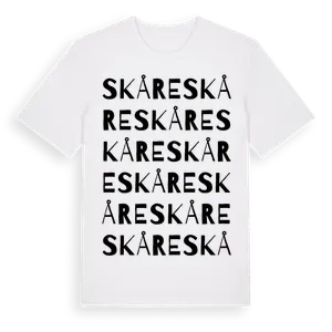 Skåre ordlek t-shirt – ekologisk bomull t-shirt från Pinshirt