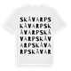 Skåvarp ordlek t-shirt