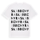 Skinnemyra ordlek t-shirt
