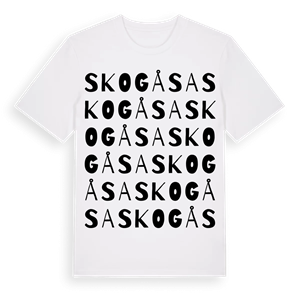 Skogåsa ordlek t-shirt – ekologisk bomull t-shirt från Pinshirt