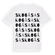 Skogåsa ordlek t-shirt