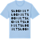 Blue Soul t-shirt med Skoghult ordlek t-shirt