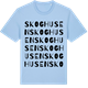 Blue Soul t-shirt med Skoghusen ordlek t-shirt