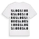 Skogsborg ordlek t-shirt