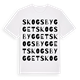 Skogsbygget ordlek t-shirt