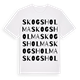 Skogsholma ordlek t-shirt