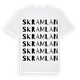 Skramlan ordlek t-shirt